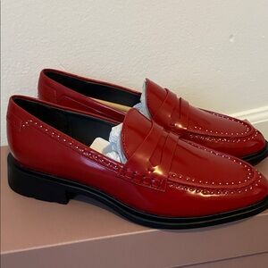 SARTO By Franco Sarto Red Loafers